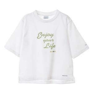 コロンビア 半袖シャツ レディース W ENJOY MOUNTAIN LIFE SS TEE PL0212 100 Columbia｜himaraya