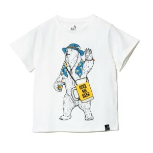 ゴースローキャラバン Go Slow Caravan Tシャツ 半袖 ジュニア KIDS USA C フェスクマTEE 321920 000｜himaraya