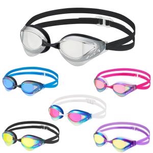 ビュー VIEW FINA承認 クッション付き スイミングゴーグル ミラーレンズ FINA クッションレーシングミラー V230ESAMC