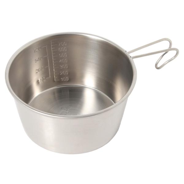 キャプテンスタッグ CAPTAIN STAG 食器 シェラカップ  ステンレス ロッキーカップ900...