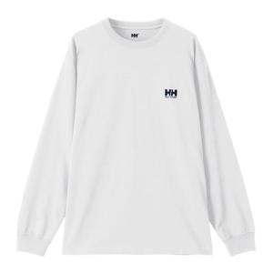 ヘリーハンセン HELLY HANSEN Tシャツ 長袖 メンズ LS Square Logo Tee HH32413 CW｜himaraya