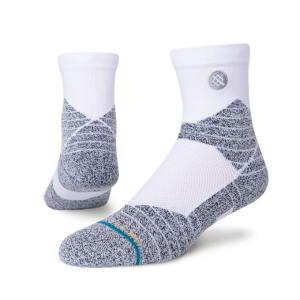 スタンス ソックス STANCE SOCKS バスケットボール ソックス メンズ ICON SPORT QTR A459A21SQB#WHT｜himaraya