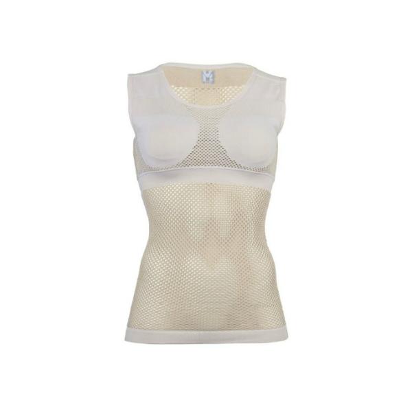 ミレー MILLET アンダーウェア ノースリーブ レディース ドライナミック メッシュ タンクトッ...