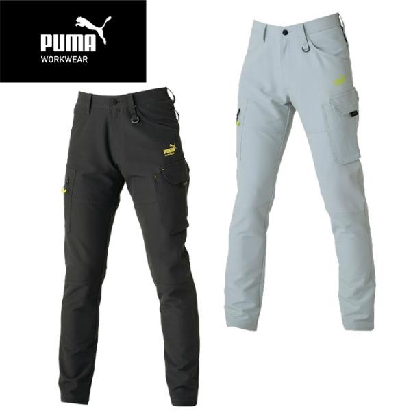 プーマ ワークウェア PUMA 作業ウェア カーゴパンツ ズボン 作業着 作業服 ストレッチ 大きい...