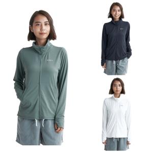 ロキシー ROXY ラッシュガード 長袖 レディース UVカット 速乾 アウトドア マリンレジャー サーフィン AURORA STAND  RLY241025｜himaraya