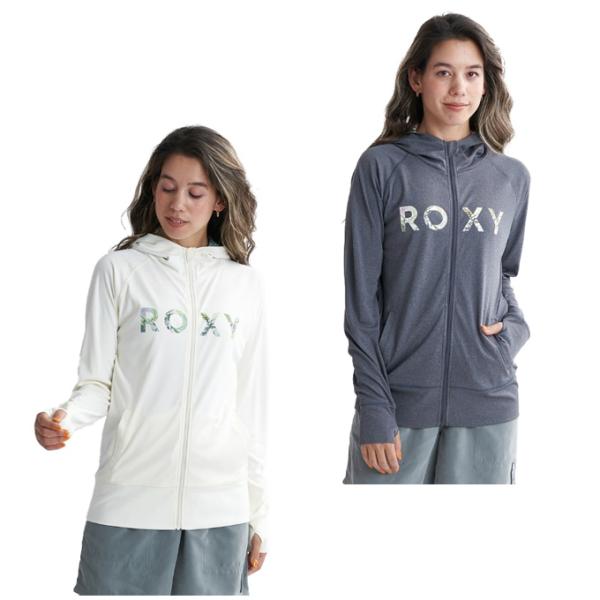 ロキシー ROXY ラッシュガード 長袖 レディース SIMPLY BOTANICAL LOGO P...