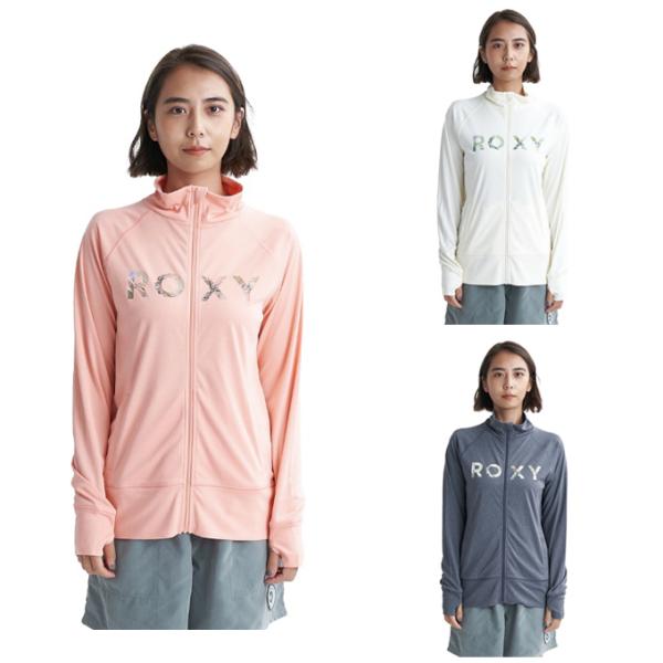 ロキシー ROXY ラッシュガード 長袖 レディース SIMPLY BOTANICAL LOGO S...