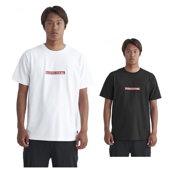 クイックシルバー QUIKSILVER Tシャツ 半袖 メンズ CLICKER LOGO DNA S...