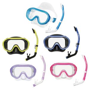 ツサ スポーツ TUSA SPORT 子ども用シュノーケリング2点セット マスク+シュノーケル UC0210 ジュニア 水中ゴーグル 排水弁付きシュノーケル