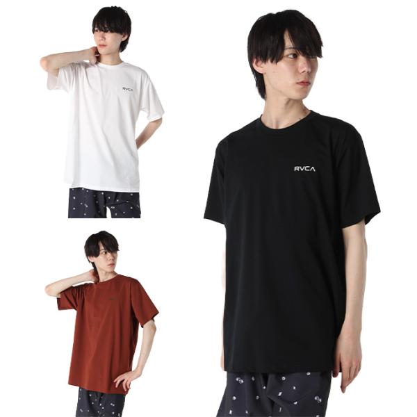 ルーカ RVCA ラッシュガード 半袖 メンズ ラッシュTシャツ BE041802