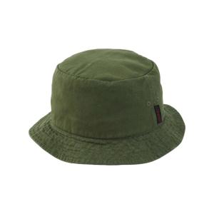 グラミチ Gramicci ハット メンズ レディース ツイルパッカブルバケット TWILL PACKABLE BUCKET G4SA-062 OLIVE｜himaraya