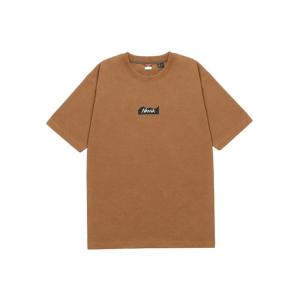 ナンガ NANGA Tシャツ 半袖 メンズ エコハイブリッド MTロゴティー NW2211-1G208 CAMEL｜himaraya