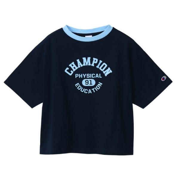 チャンピオン Champion Tシャツ 半袖 レディース リンガーTシャツ CW-Z313-370...