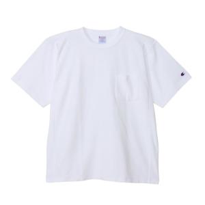 チャンピオン Champion Tシャツ 半袖 メンズ リバースウィーブ ショートスリーブポケットTシャツ C3-Z319-010｜ヒマラヤ Yahoo!店