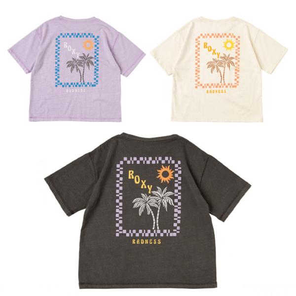 ロキシー ROXY Tシャツ 半袖 ジュニア キッズ MINI MORNING HIKE Tシャツ ...