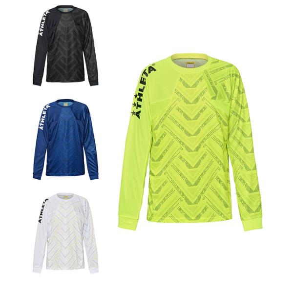 アスレタ ATHLETA サッカーウェア プラクティスシャツ 長袖 メンズ グラフィックプラシャツ2...