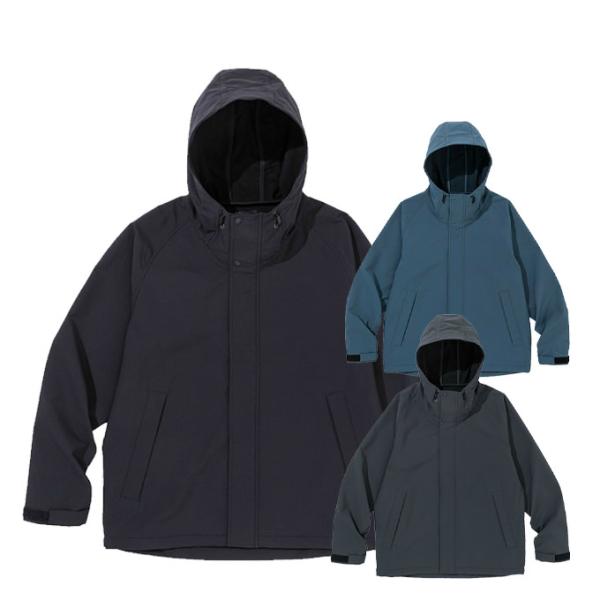 マウンテンパーカー 撥水 メンズ レディース HINATABOCCO ウォームフーディージャケット ...