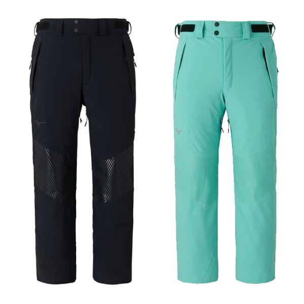ミズノ 24-25(2025)モデル スキーウェア パンツ メンズ BLACK PREMIUM PA...