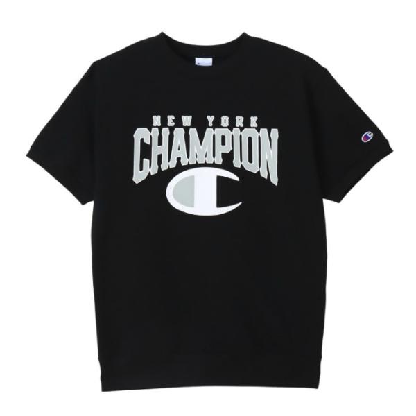 チャンピオン Champion Tシャツ 半袖  メンズ ショートスリーブクルーネックスウェットシャ...