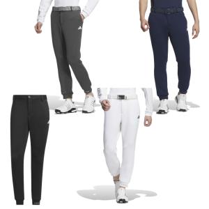 アディダス ゴルフウェア ロングパンツ メンズ ダンボールニット UVケア付きジョガーパンツ JSR70 adidas