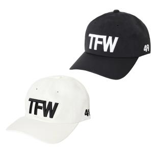 TFW49 キャップ TFW CAP T132220011 BLACK WHITE : DEPARTMENTSTORES