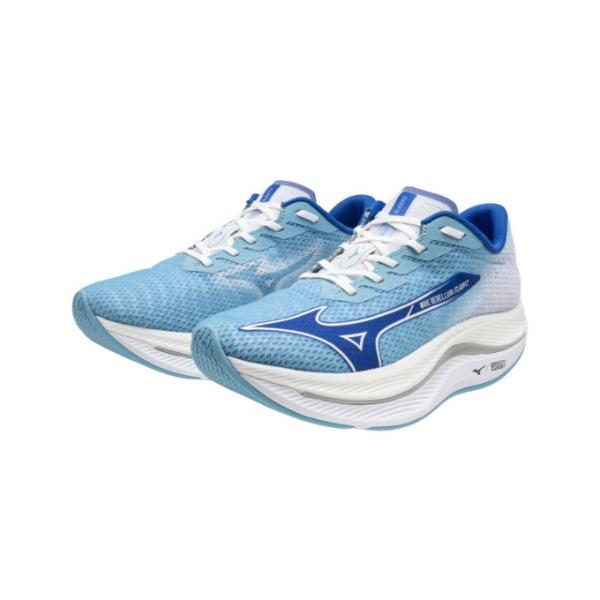 ミズノ ランニングシューズ  メンズ レディース 24FW ウエーブリベリオンフラッシュ2 J1GC...