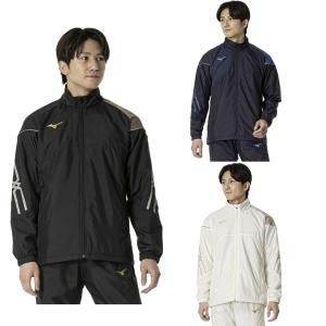 ASICS ウインドブレーカーウォームアップウェア ブラック　中わた　XL ウィンドブレーカー 中わた入り メンズ レディース アウター asics