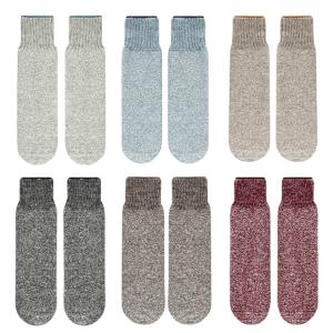 絹屋シルク混パイルソックス