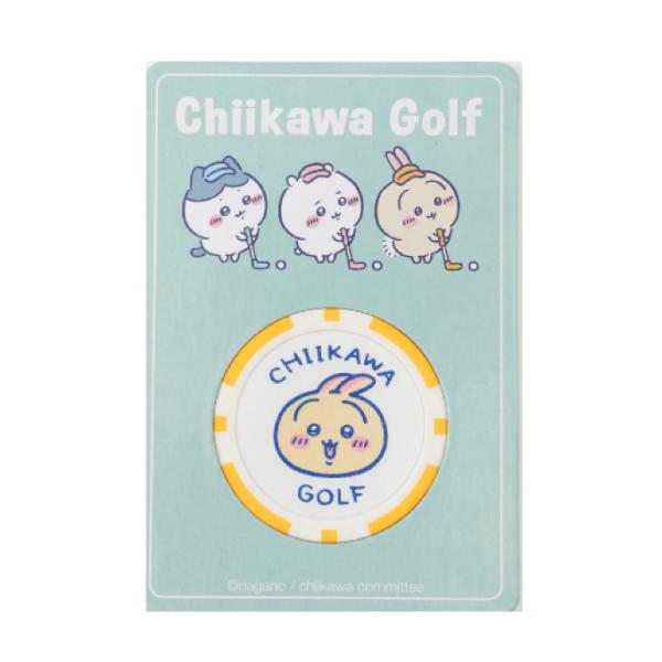 ちいかわ ゴルフ マーカー カジノマーカー うさぎ 2409-CKG010
