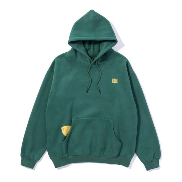 ポーラー POLER パーカー メンズ IRED BOY HOOD 243MCV0075-GRN