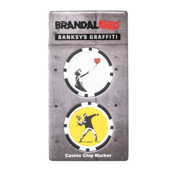 バンクシー Banksy ゴルフ マーカー カジノマーカー2P BABM-02