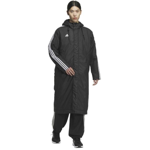 アディダス ベンチコート 中綿 メンズ MH 3S ロングボアコート JG8512 KWX71 ad...