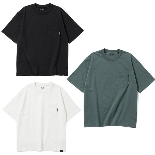 セトアウト SETOUT Tシャツ 半袖 メンズ レディース デュラブルニット SS Tシャツ ブラ...