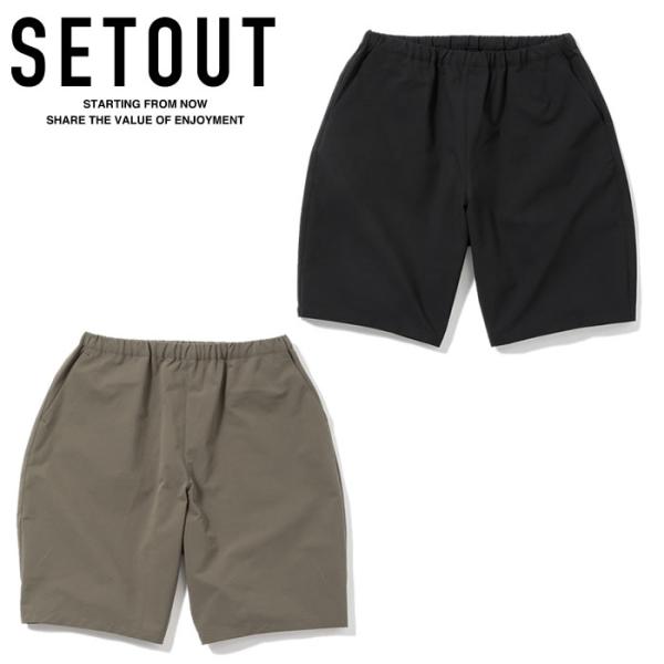 セトアウト SETOUT ショートパンツ ジュニア ダントツオチール ショートPT ブラック カーキ...