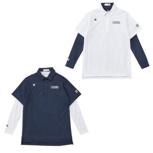 le coq sportif ルコック ハーフジップシャツ 半袖 メンズ エコ