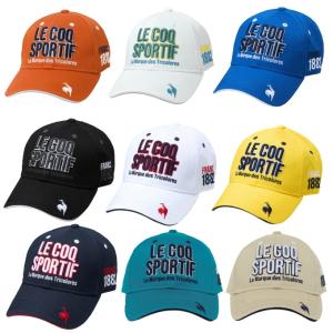 ルコックスポルティフ(le coq sportif) ゴルフ キャップ メンズ 定番ロゴキャップ LG5SCP00M 【2025年春夏モデル】