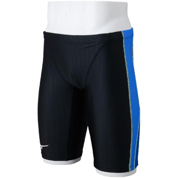 ミズノ FINA承認 競泳水着 スパッツ メンズ STREAM ACE ハーフスパッツ N2MB10...