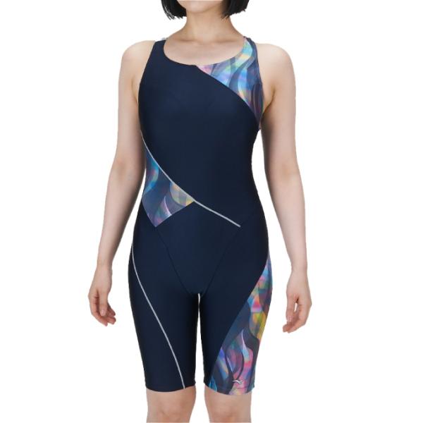 ミズノ フィットネス水着 オールインワン レディース StrokeONEオールインワン N2JGC3...