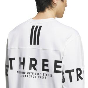 アディダス Tシャツ 長袖 メンズ ワーディン...の詳細画像3