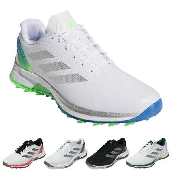 アディダス ゴルフシューズ メンズ アディゼロZG25 ゼッドジー 25 Adizero スパイクレ...