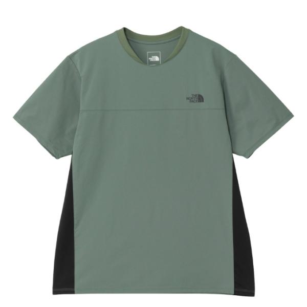 ザ・ノース・フェイス Tシャツ 半袖 メンズ ショートスリーブテッククルー NT22599-DG ノ...
