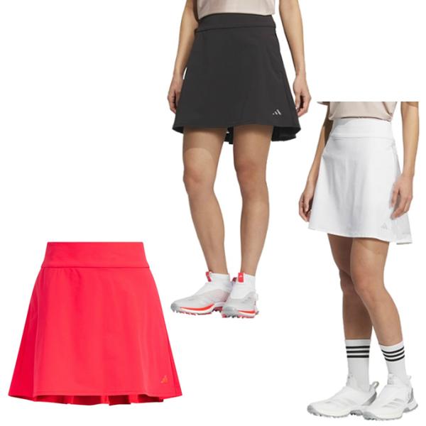 アディダス ゴルフウェア スカート レディース アディゼロ 撥水 バックプリーツ スカート KUK6...