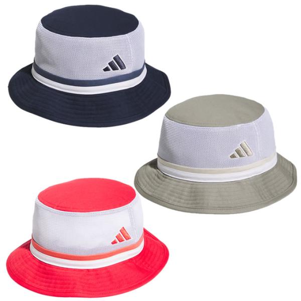 アディダス ゴルフ ハット レディース メッシュ スプリングバケットハット KVM10 adidas