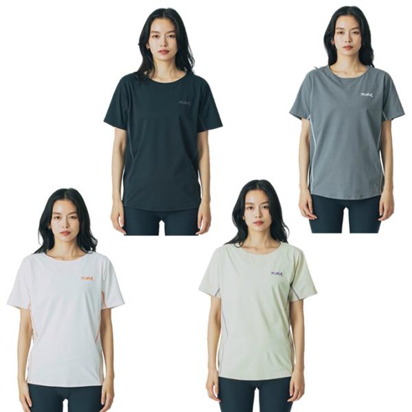 エックスガール X-girl Ｔシャツ 半袖 レディース ATHLETIC ドルマン半袖機能T 15...