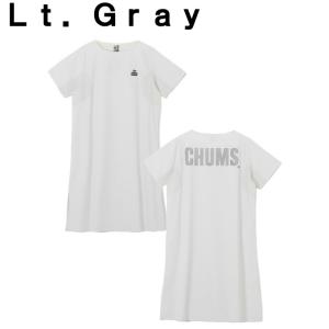 チャムス CHUMS ワンピース 半袖 レディ...の詳細画像4