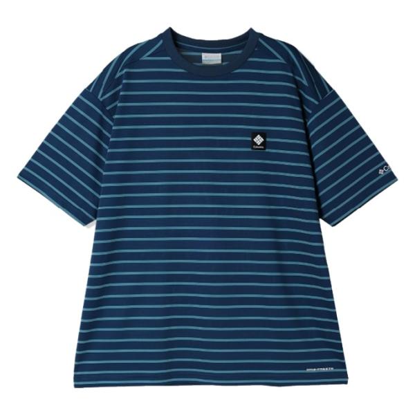 コロンビア Tシャツ 半袖 メンズ Balfour River SS Border Tee PM09...
