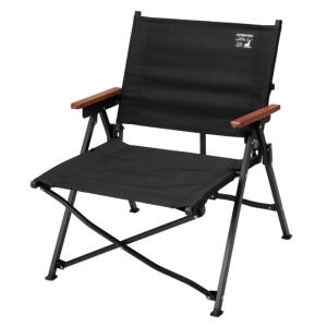 アウトドアチェア キャプテンスタッグ 2個セット CSブラックラベル