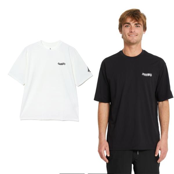 ボルコム VOLCOM ラッシュガード 半袖 メンズ PISTOL SURF SST 日焼け予防 夏...