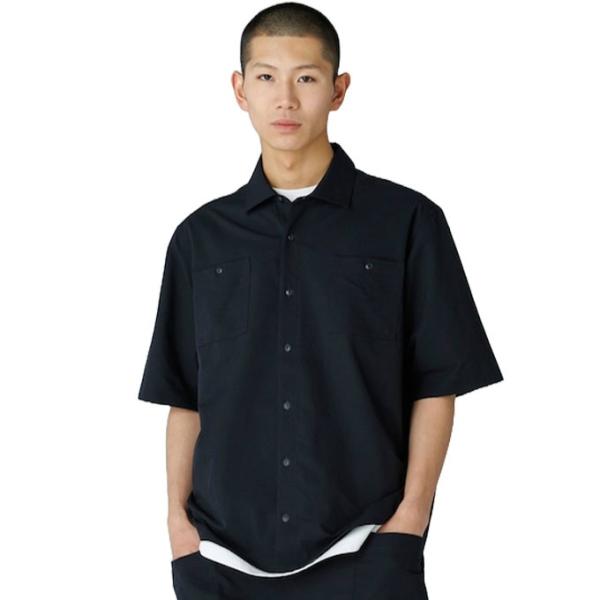 マーモット Marmot 半袖シャツ メンズ DA B 半袖 SH MTSS25MSH019-BLA...