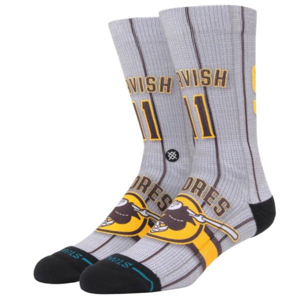 スタンス ソックス STANCE SOCKS 野球 ソックス メンズ JERSEY YU DARVI...